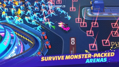 Crimson Wheels: Car Shooter screenshot №2