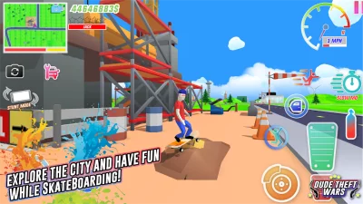 Dude Theft Wars Shooting Games screenshot №8