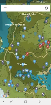 MapGenie: Genshin Impact Map screenshot №2